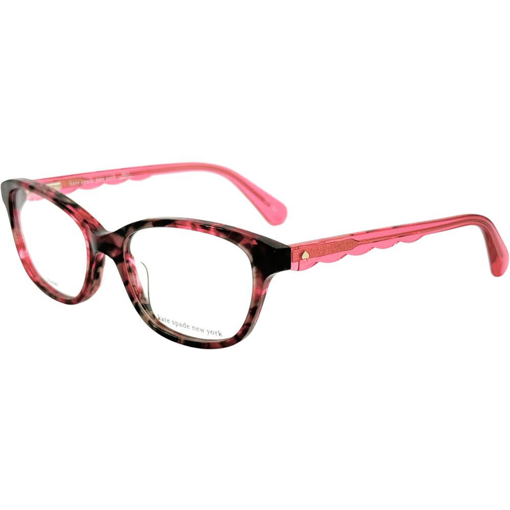 Kate Spade Jemma Girls Plastic Eyeglass Frame 05MU Havana Multi 48-15